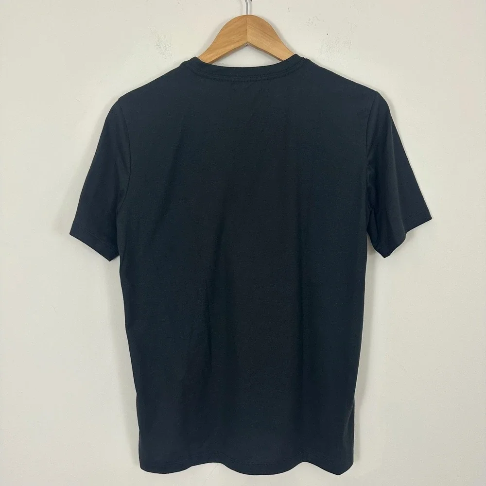 Polo Ralph Lauren T-Shirt Black Bear Graphic Cotton Short Sleeve Mens Small